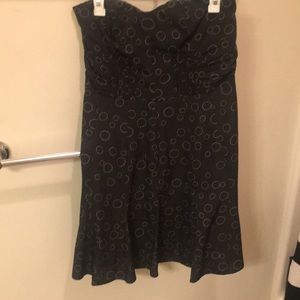 Strapless party dress